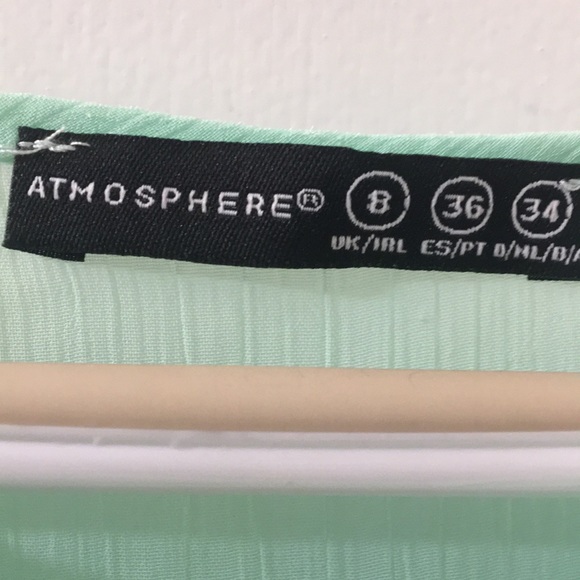 🌸Mint green blouse - Picture 3 of 6